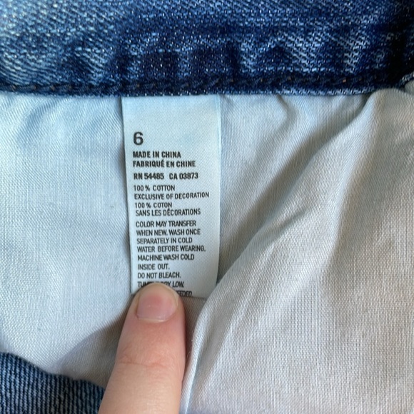 🍂 American Eagle Button Fly Cutoff Jean Shorts - Picture 5 of 8